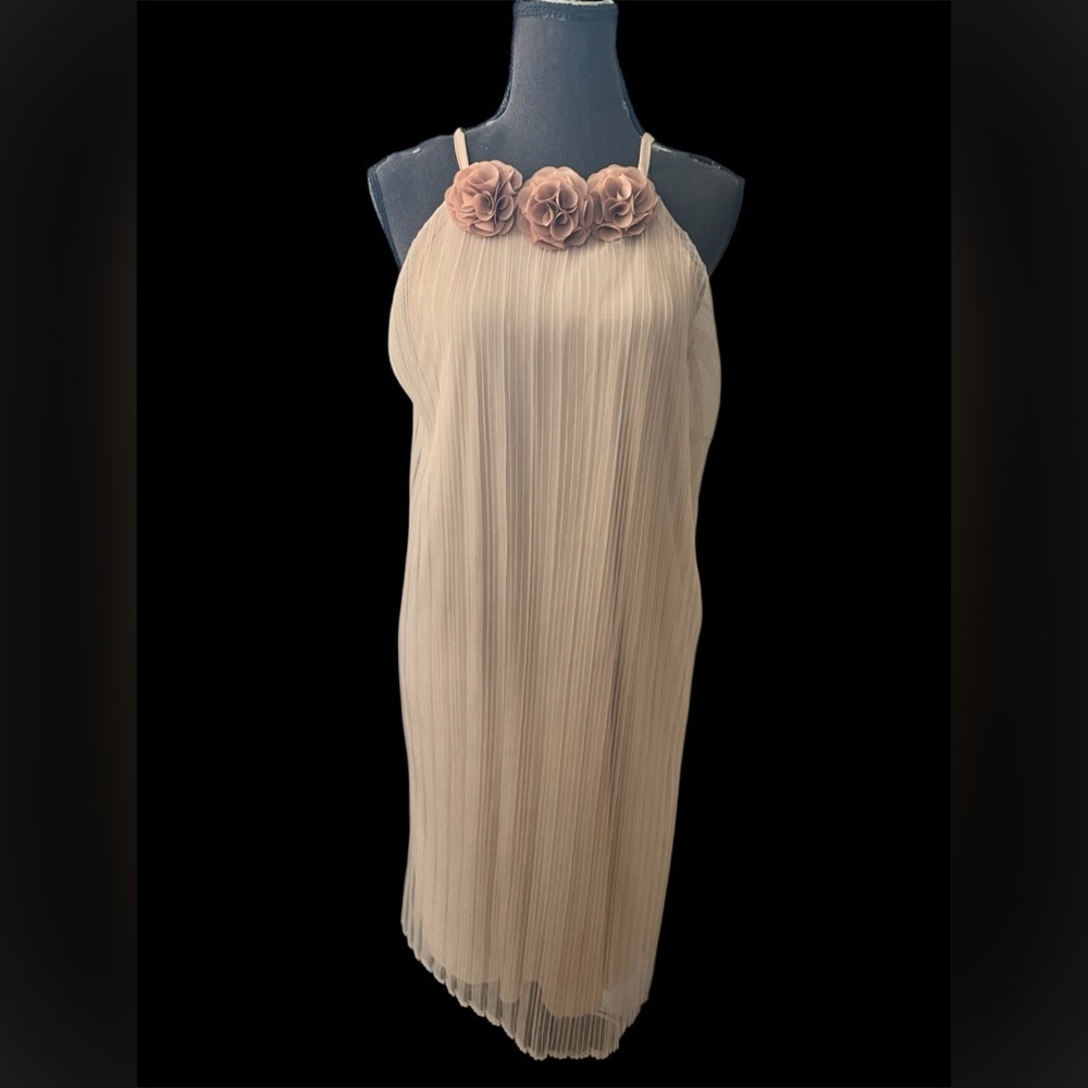 Vintage Zara tulle flower Dress - Picture 2 of 9